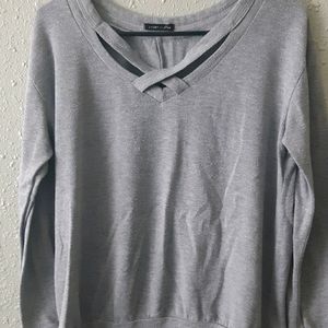 Lightweight Grey Sweatshirt